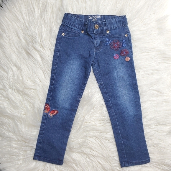 Cat & Jack Girl's Skinny Pants - Picture 1 of 4